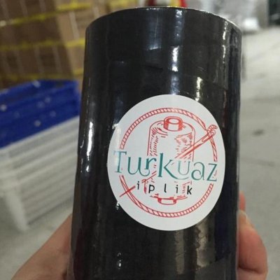 Turkuaz 120 No Siyah İplik 