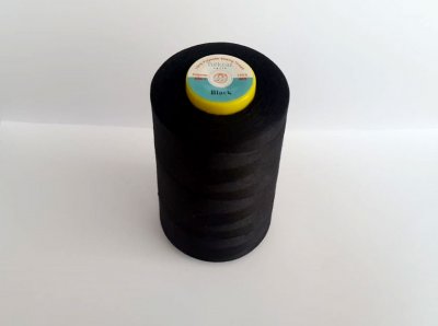 Turkuaz 120 Numara Polyester Dikiş İplik Siyah